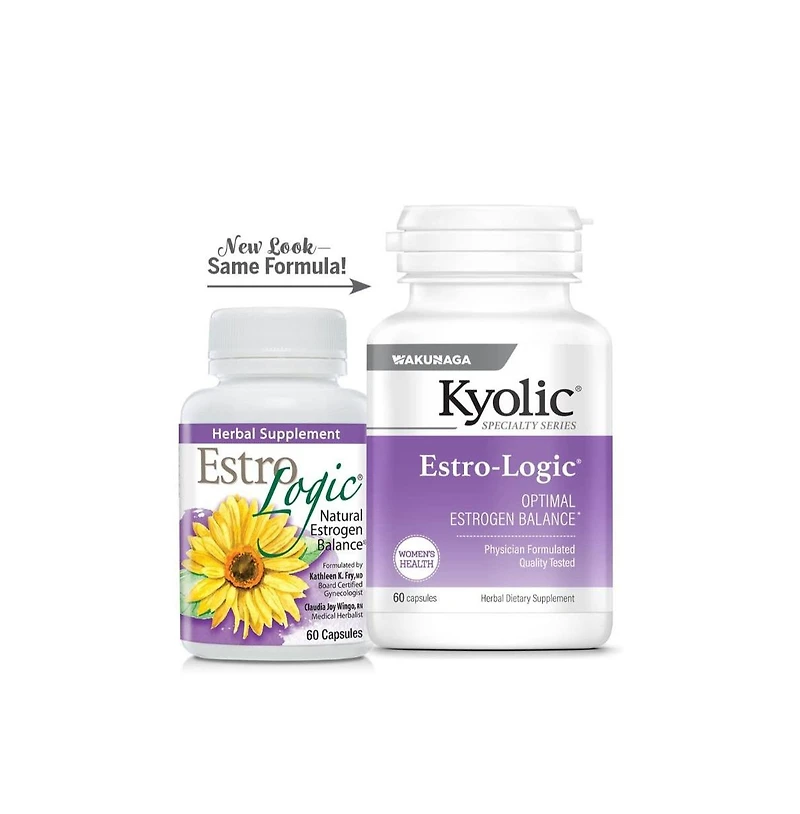 Kyolic Specialty Series Estro Logic, For Optimal Estrogen Balance, 60 Capsules