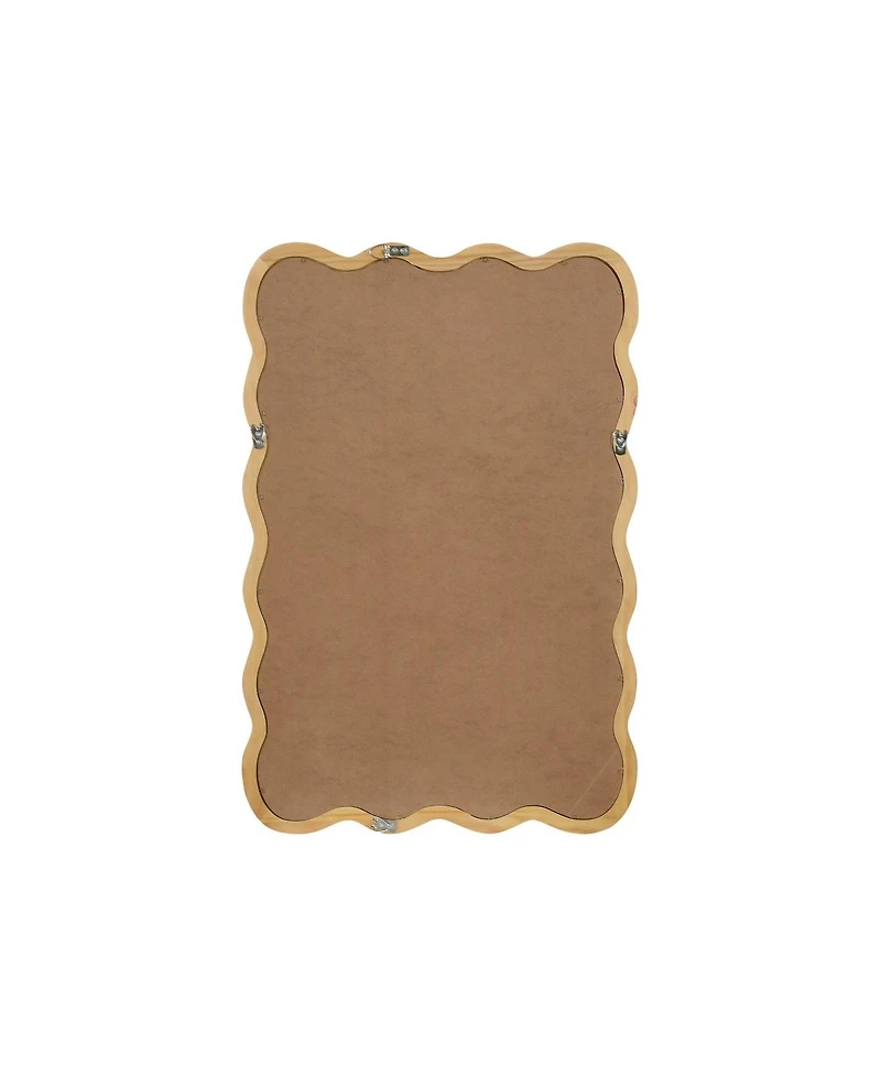 Laoties 20" x 30" Wood Wall Mirror, Rectangular Bathroom Vanity Mirror for Entryway and Bedroom