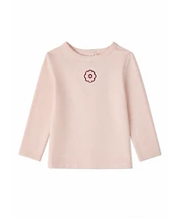 MeMoi Big Girls (2T to 12) 2 Piece "A Flower Power" Embroidered Pull-On Lounge Set