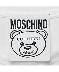 Pre-Owned Moschino Men's Cotton Robotic Teddy Print T-Shirt