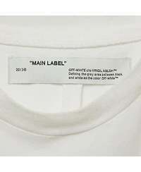Pre-Owned Off-White Men's Logo Print Cotton Crew Neck T-Shirt