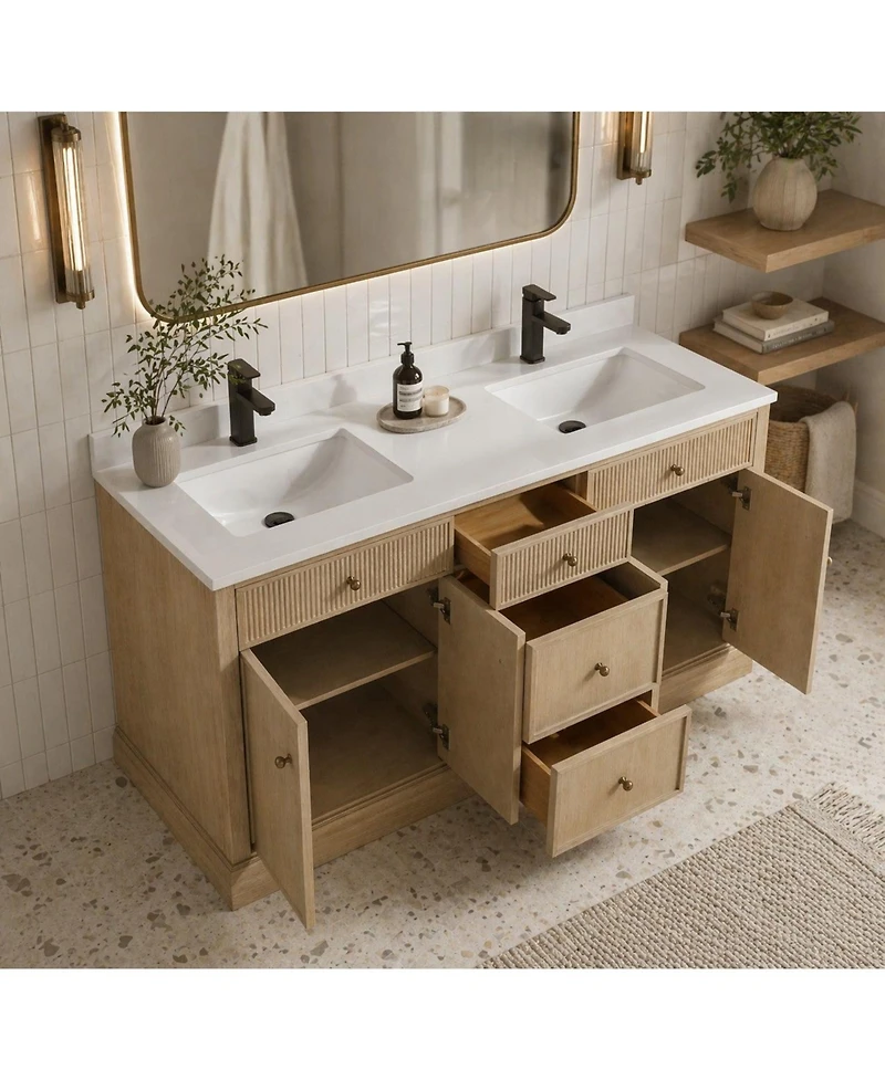 Ari Bath Redondo 60" Bathroom Vanity