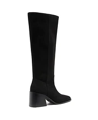 Therapy Australia Women's Quinn Square Toe Block Heel Tall Boot