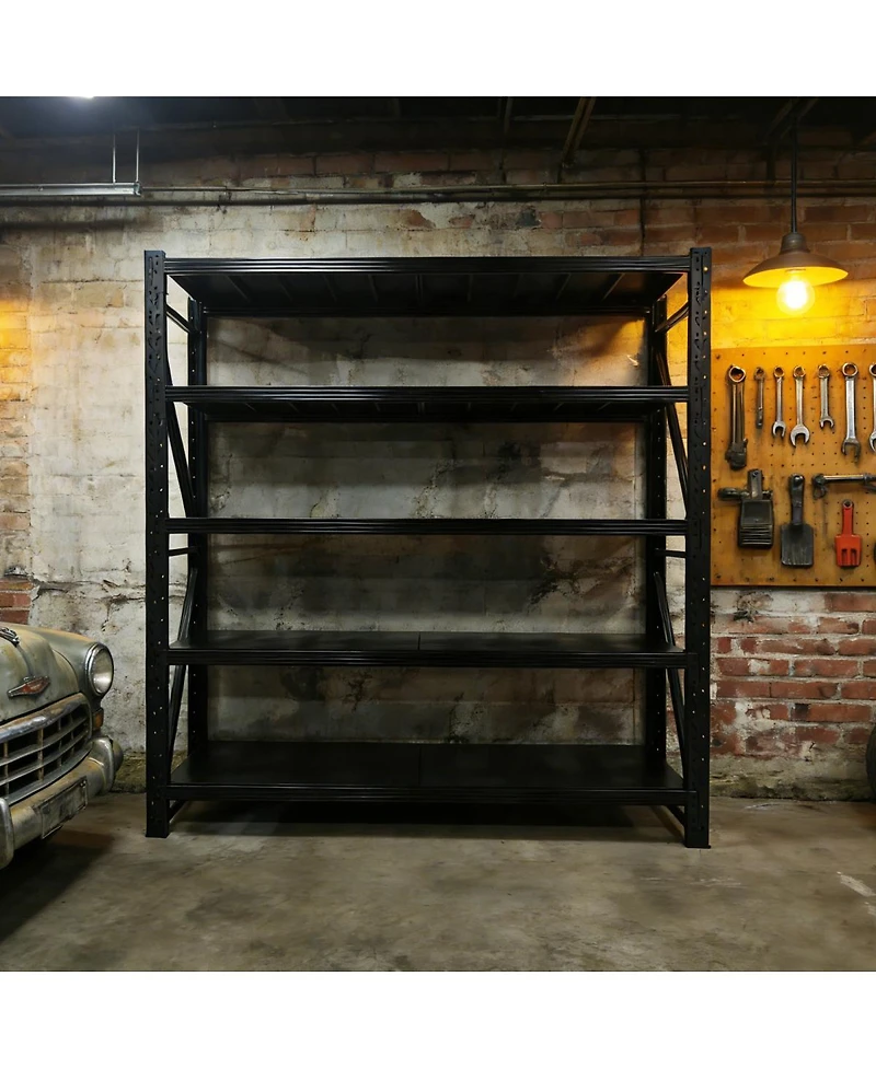 Streamdale Furniture 5-Tier Heavy Duty Adjustable Metal Garage Storage Shelving Unit