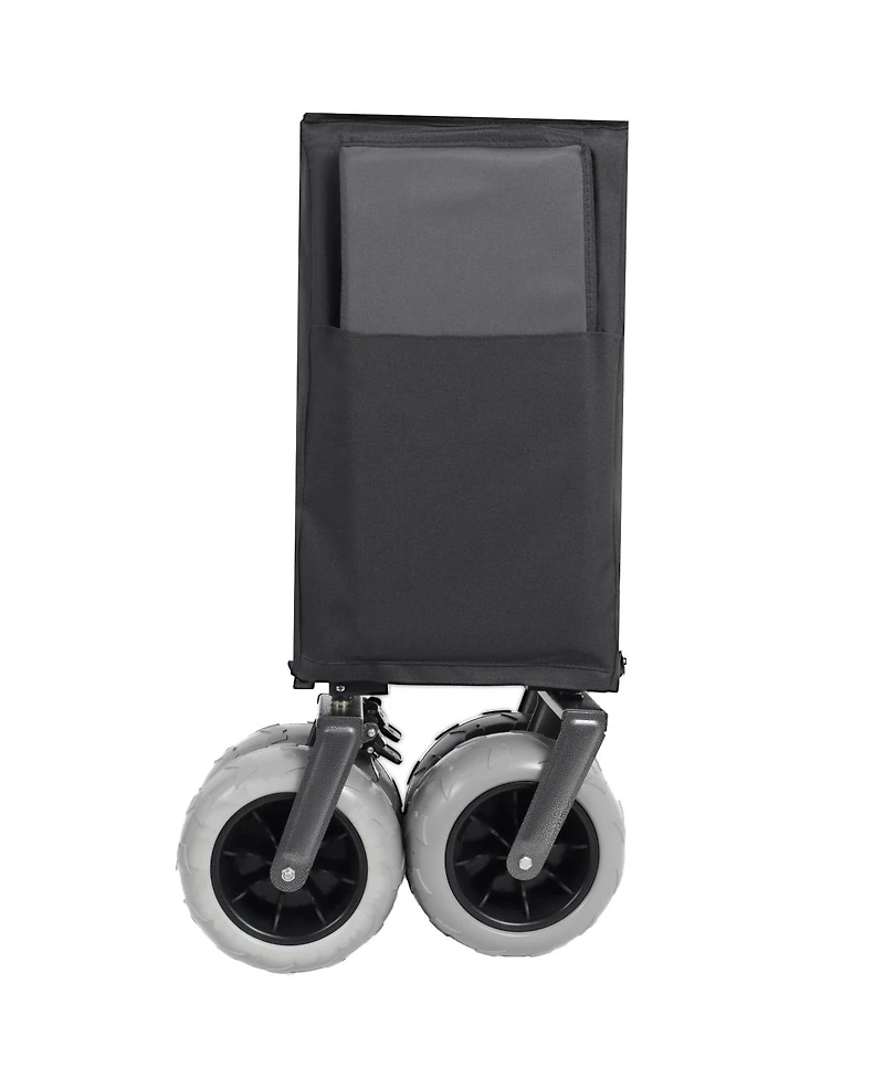 Streamdale Furniture Streamdale Multi-Functional Folding Wagon Cart with Canopy and All-Terrain Tires
