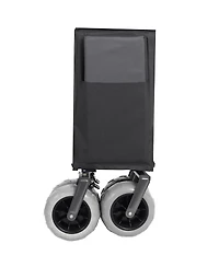 Streamdale Furniture Streamdale Multi-Functional Folding Wagon Cart with Canopy and All-Terrain Tires
