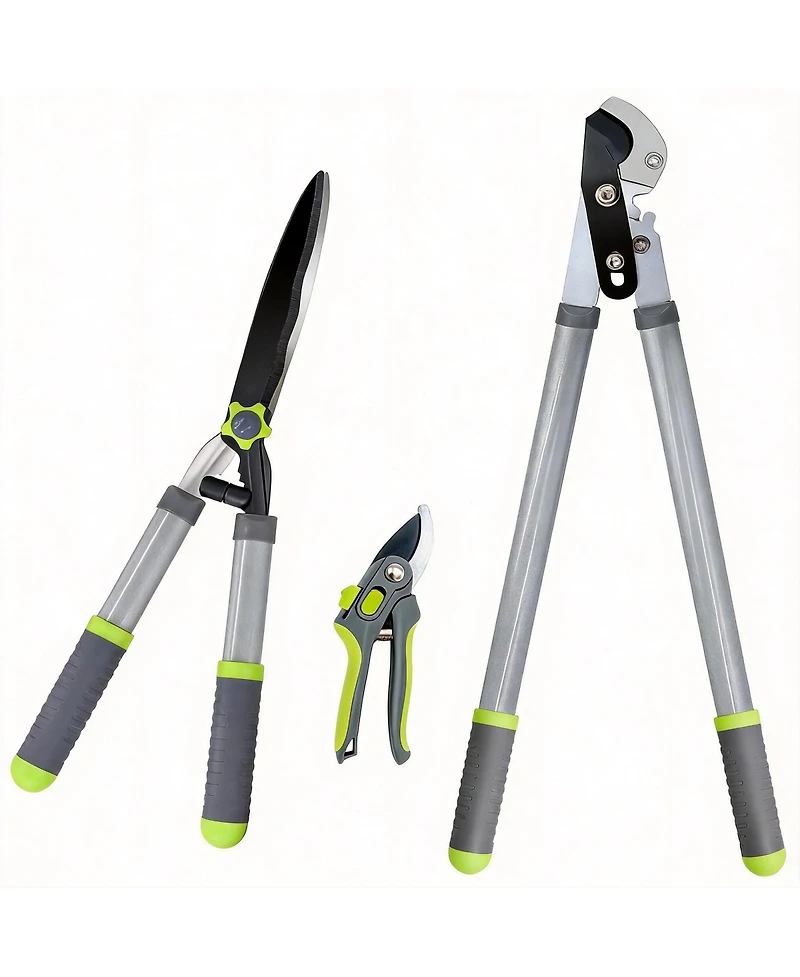 Xdovet Garden Loppers Pruning Shears Hedge Clippers Set Branch Action Tree Trimmer Heavy Duty