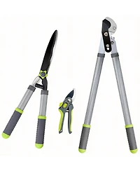 Xdovet Garden Loppers Pruning Shears Hedge Clippers Set Branch Action Tree Trimmer Heavy Duty