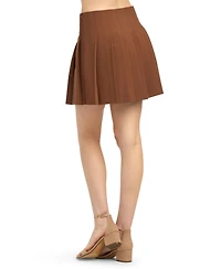 Bcx Juniors' Pleated A-Line Mini Skirt