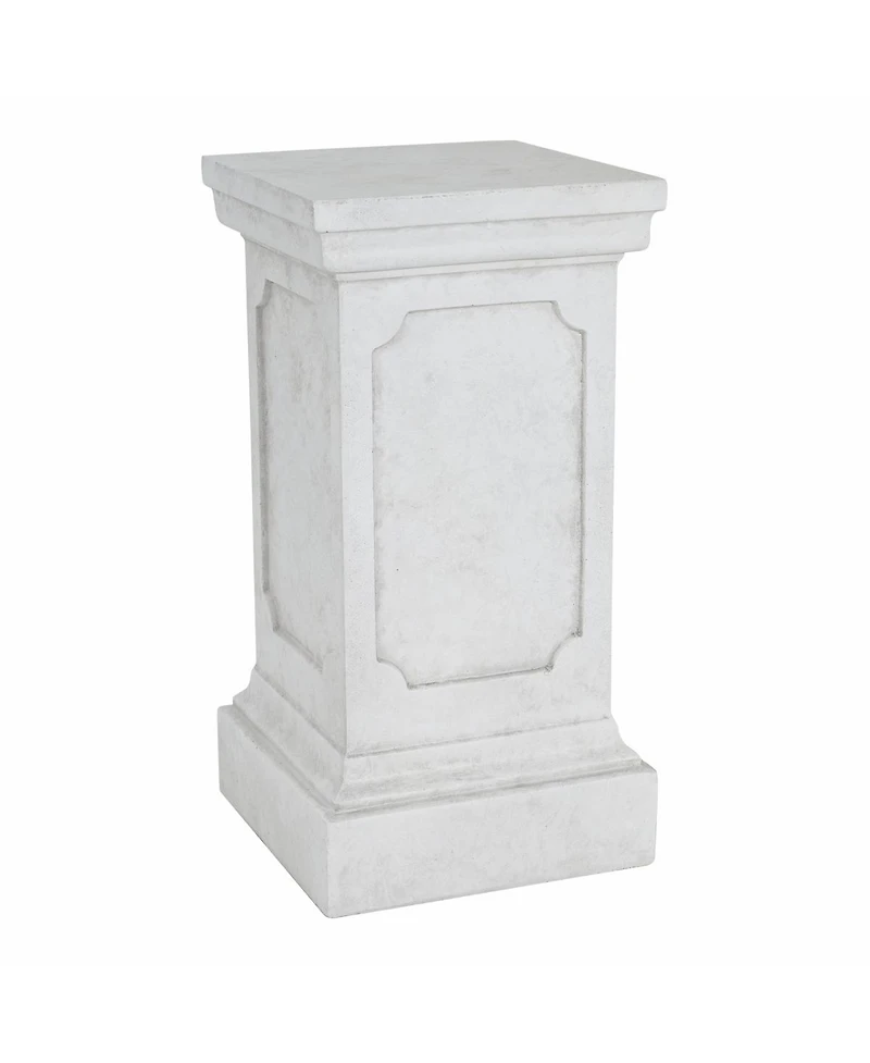 Streamdale Furniture 25.75inch Height Classic Square Flower Stand Pedestal
