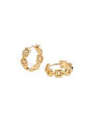 Retro Chic Rome Chain Earrings