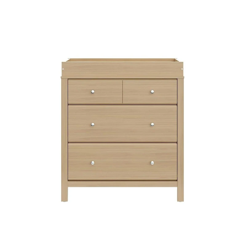 Storkcraft Carmel 3 Drawer Chest with Changing Topper