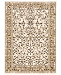 Oriental Weavers Maharaja 1J Ivory and Gold 2' x 3' Area Rug