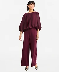 I.n.c. International Concepts Women's High-Rise Wide-Leg Pants, Macy's Exclusive