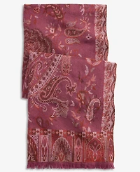 Style & Co Women's Paisley Floral Jacquard Wrap Scarf, Macy's Exclusive