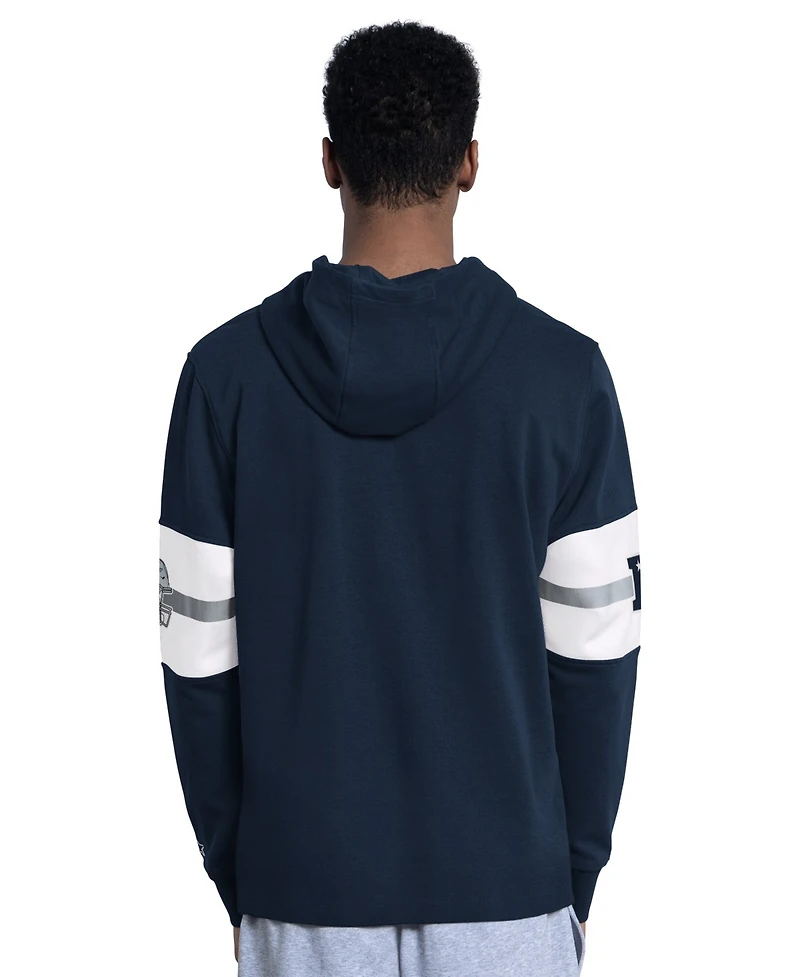 Starter Men's Navy Dallas Cowboys Fullback Jersey Hoodie