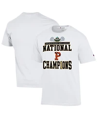 Champion Men's and Women's White Princeton Tigers 2026 Ncaa Lacrosse National Locker Room T-Shirt