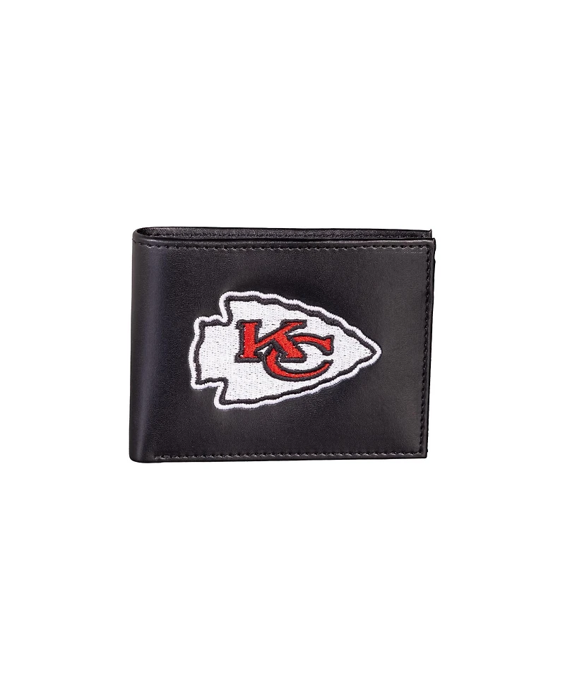 Evergreen Enterprises Kansas City Chiefs Synthetic Leather Embroidered Bifold Wallet