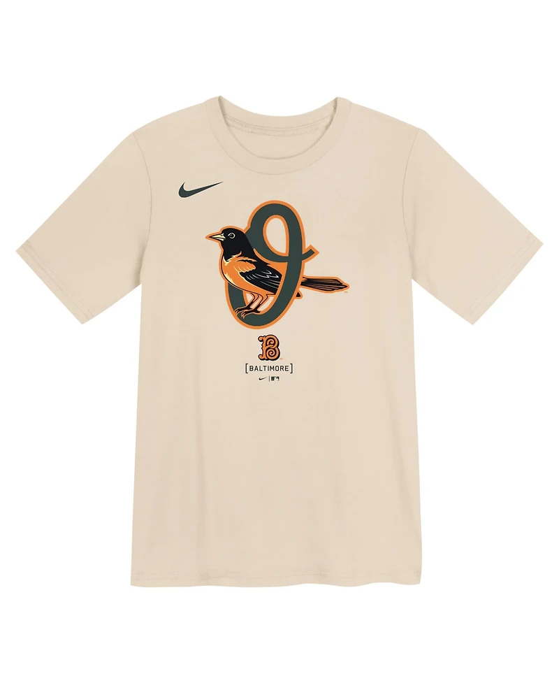 Nike Toddler Cream Baltimore Orioles 2026 City Connect Logo T-Shirt