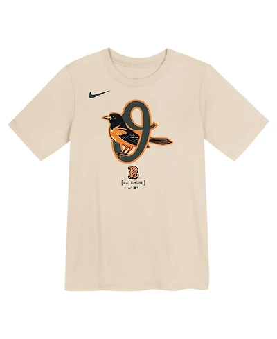 Nike Toddler Cream Baltimore Orioles 2026 City Connect Logo T-Shirt