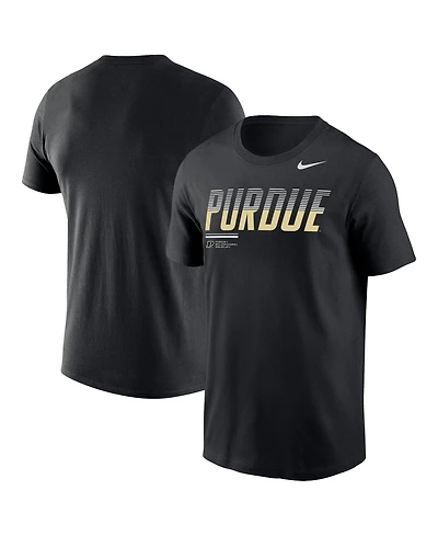 Nike Men's Black Purdue Boilermakers 2026 Sideline Wordmark Legend Dri-fit T-Shirt