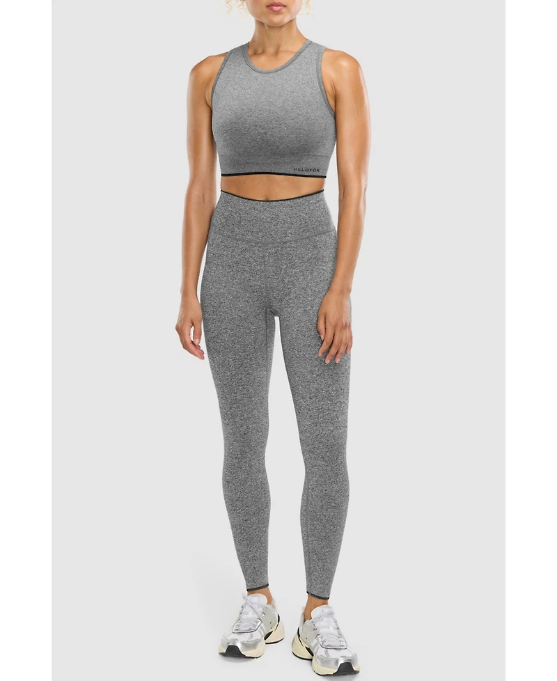 Peloton Women's Melange Micro Rib Seamless Legging