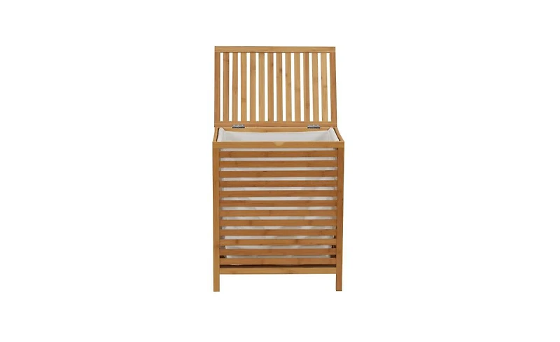 Household Essentials Bamboo Laundry Hamper