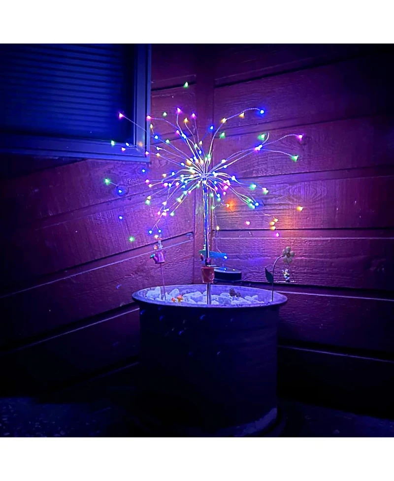 Cowin Solar Lights Outdoor Decorative 2 Pack 150 Led Copper Wire Waterproof Garden Fireworks Lamp