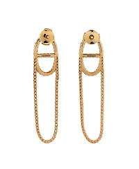 Pre-Owned HERMES Chain d'Ancre Danae Earrings