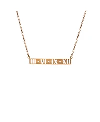 Pre-Owned Tiffany & Co Atlas Pierced Bar Pendant Necklace