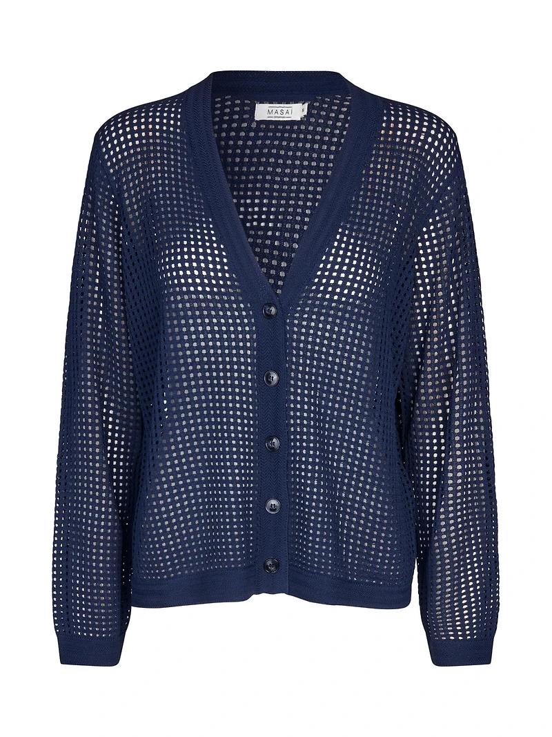 Masai Copenhagen Women's MaLarkena Open Knit Cardigan