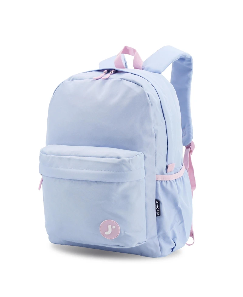 J World Unisex Oz 17" Daily Backpack For School And Travel