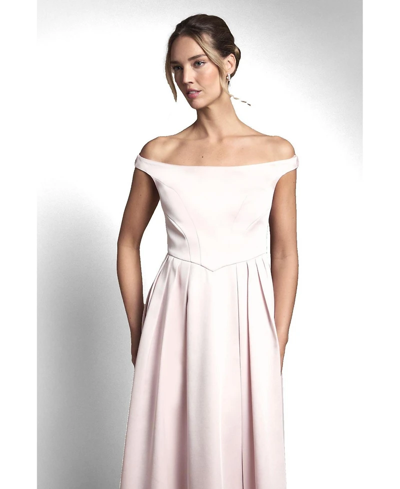 Coast Women's Bandeau Off-Shoulder Maxi Dress