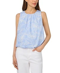 CeCe Women's Sleeveless Bubble Top