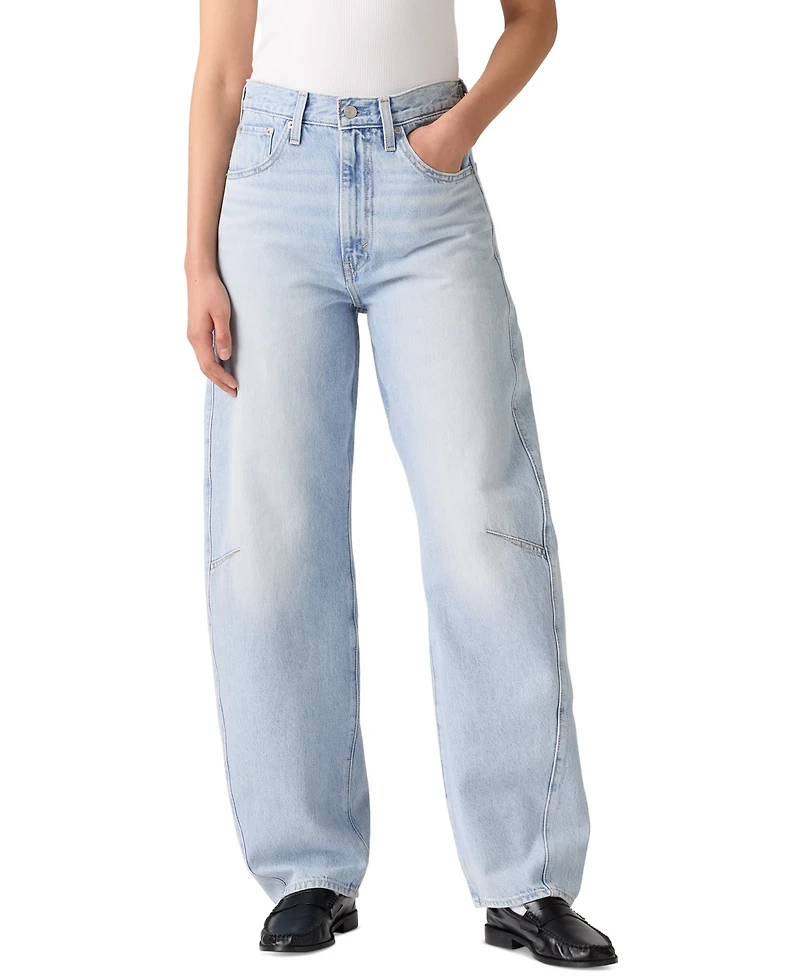 Levi's Women's Cinch High-Rise Barrel-Leg Jeans