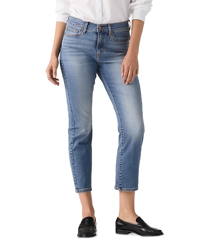 Levi's Women's Classic Mid-Rise Ankle Straight-Leg Jeans
