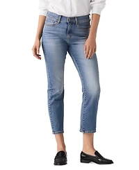 Levi's Women's Classic Mid-Rise Ankle Straight-Leg Jeans