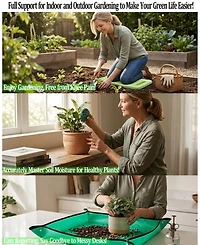 Xdovet Garden Tools Set Aluminum Kit Soil Tester Repotting Mat Kneeling Pad Gift Women Mom