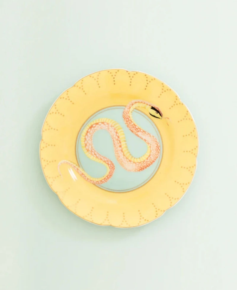 Yvonne Ellen Snakey 6.34" Cake Plate