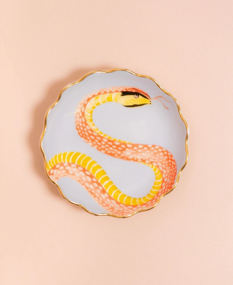 Yvonne Ellen Snakey Round Trinket Dish