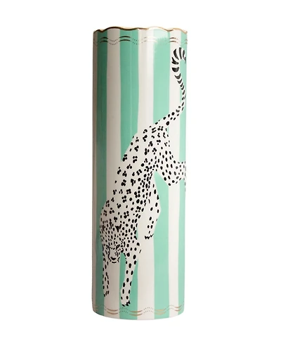 Yvonne Ellen Leopard Tall Flower Vase