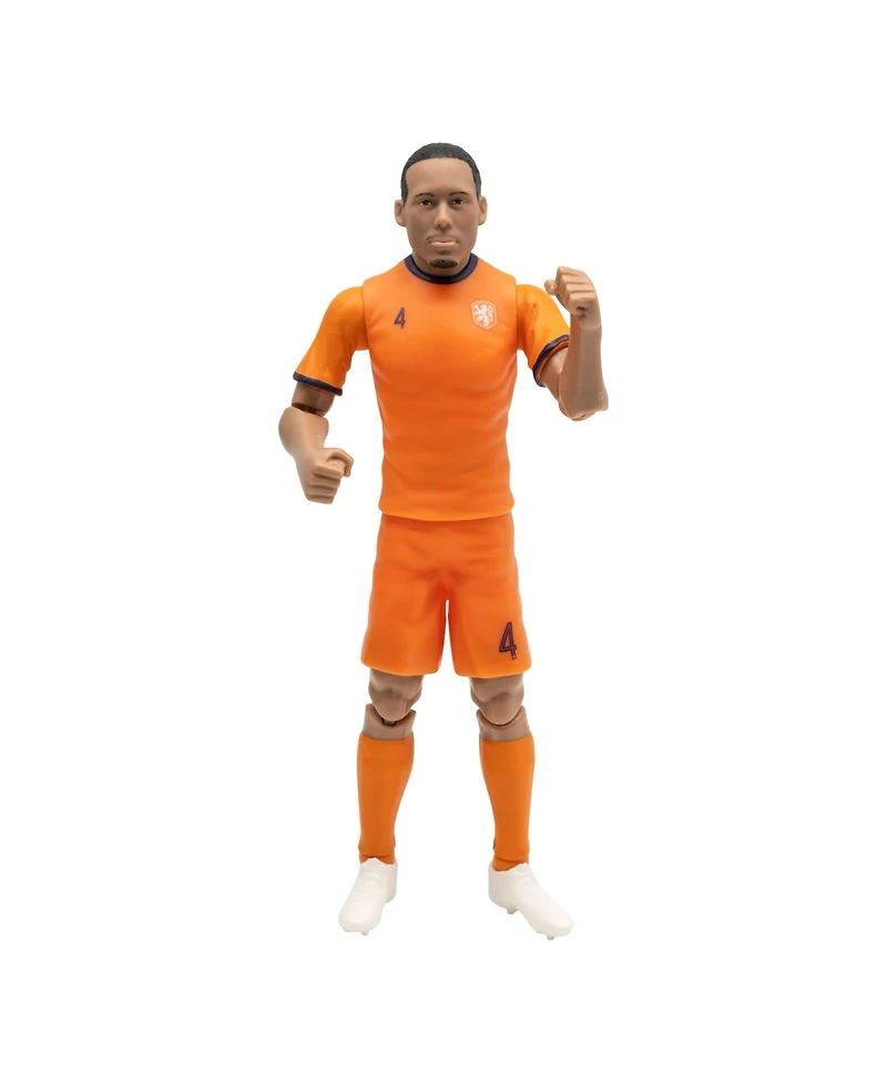 Banbo Toys Sockers Netherlands National Virgil van Dijk 8" Collectible Soccer Action Figure