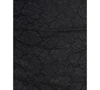 Katia Rae Juniors' Handkerchief Hem V-Neck Lace Midi Dress
