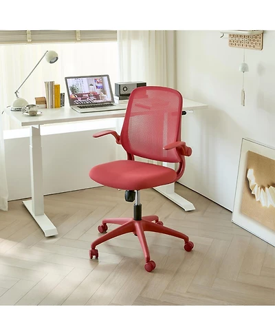 Streamdale Furniture Ergonomic Mesh Office Chair 350LBS Capacity Flip-Up Arms