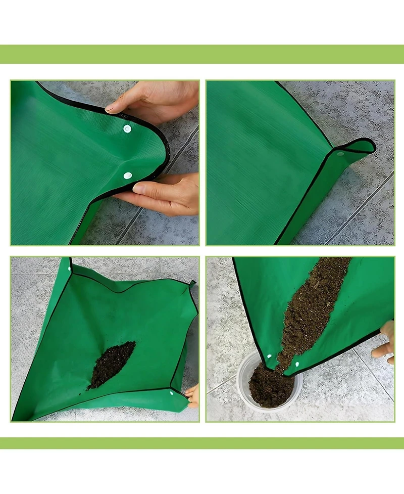 Xdovet Gardening Tools Set Heavy Duty With Pads Mat Tote Bag Gifts Gardeners