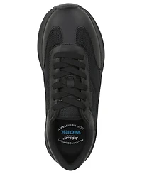 Dr. Scholl's Women's Walk Mode Slip Resistant Service Lace-Up Sneakers
