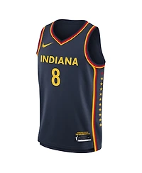 Nike Big Boys and Girls Nike Sophie Cunningham Navy Indiana Fever Explorer Edition Jersey