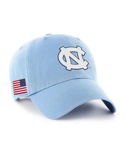 '47 Brand Men's Carolina Blue North Carolina Tar Heels Americana Heritage Clean Up Adjustable Hat