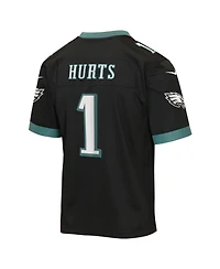 Nike Big Boys and Girls Jalen Hurts Black Philadelphia Eagles Alternate Game Jersey
