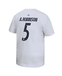 Nike Big Boys and Girls Antonee Robinson White Usmnt Home Player Name & Number T-Shirt